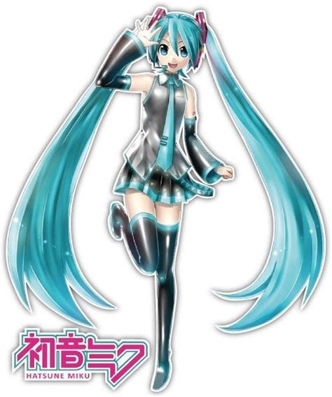 Vocaloid Miku Hatsune Anime Car Window Bike Decal Sticker 070 Anime