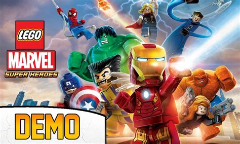 Lego Marvel Super Heroes Demo Os Vingadores E Muito Mais Youtube