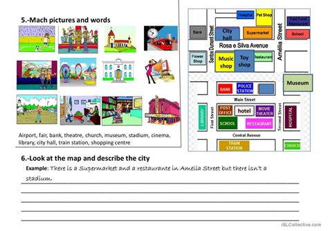 My City Test English Esl Powerpoints