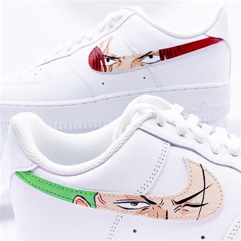 One Piece Zoro X Shanks Air Force 1 Custom Air Force 1 Custom Air