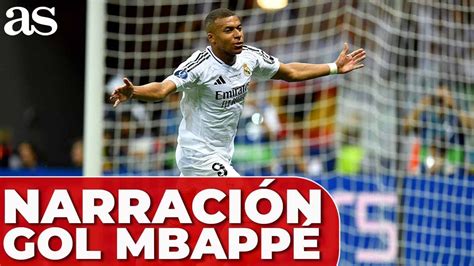 As Se Narr En El Mundo El Primer Gol De Mbapp Con El Real Madrid