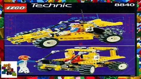 LEGO Instructions Technic 8840 Rally Shock Roll Racer YouTube