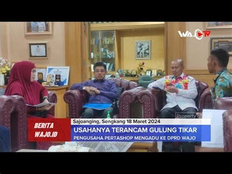 Usahanya Terancam Gulung Tikar Pengusaha Pertashop Mengadu Ke DPRD Wajo