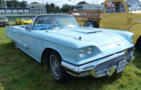 Ford Thunderbird Convertible 1959 Blue Vr Stkone Flickr