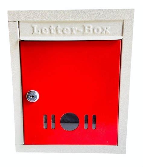 Inch Red Mild Steel Apartment Letter Box Lock With Two Keys At Rs