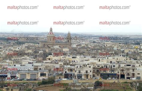 Luqa Village Aerial Parish Church - Malta Photos