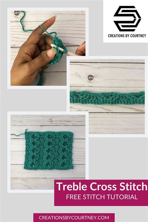 Treble Cross Stitch Tutorial Creations By Courtney Cross Stitch