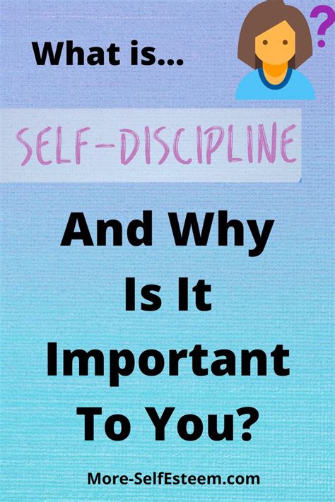 Why Is Self Discipline So Important For You Self Discipline Self