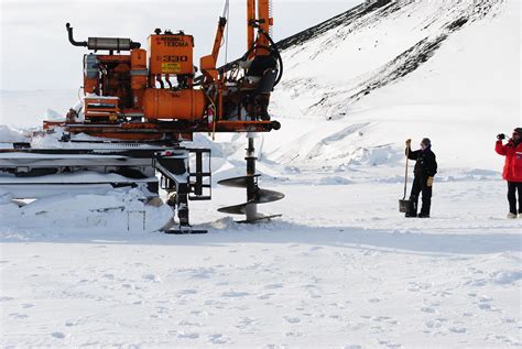 Antarctic Photo Library Photo Details 2015oct18 Ice Drill 2