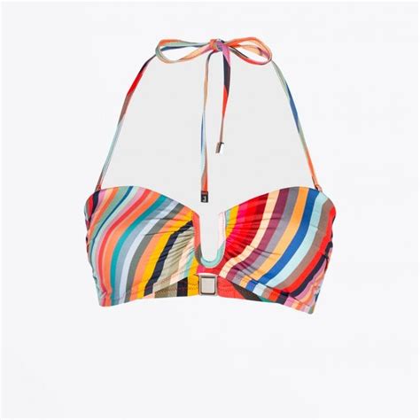 Paul Smith Swirl Bandeau Bikini Top Multi Mr Mrs Stitch