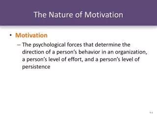 Ppt The Importance Of Motivation Powerpoint Presentation Free