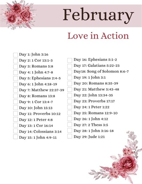 February Bible Reading Plan Kingdom Bloggers