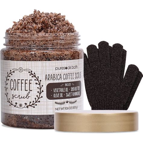 Puresoak Bath Arabica Coffee Body Scrub Set T Spa Scrub For Exfoliate