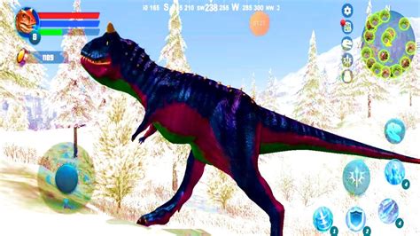 Carnotaurus Simulator Android Gameplay 7 Dinosaur Simulator Youtube