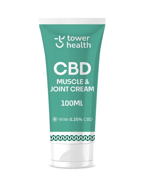 Cbd Muscle And Joint Cream — Tower Health