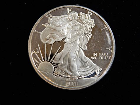Smi One Troy Ounce 999 Fine Silver - Etsy