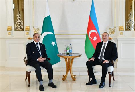 President Ilham Aliyev S One On One Meeting With Prime Minister Of