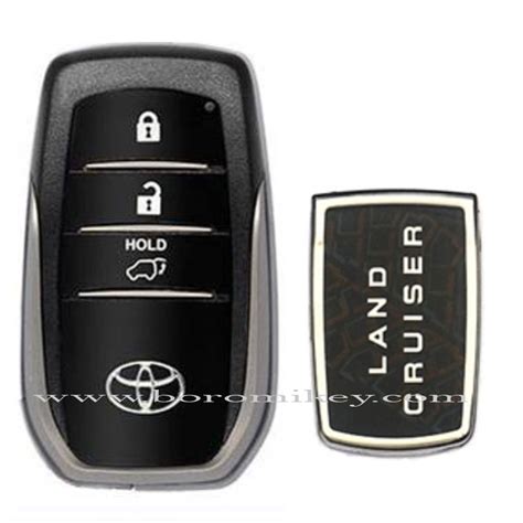 Land Cruiser Toyota Carcasa De Llave De Control Remoto De 3 Botones