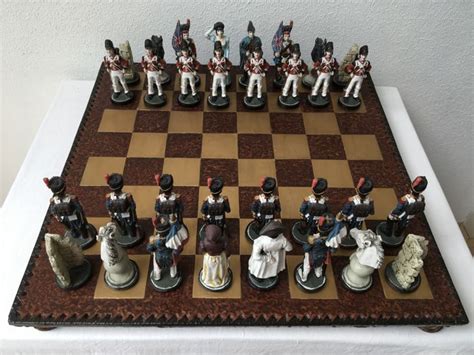 Historic chess set War Napoleon - Catawiki