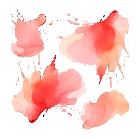 Premium Vector Colorful Abstract Watercolor Stain Vector