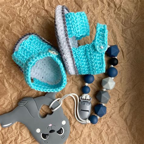 Пинетки голубые в интернет-магазине на Ярмарке Мастеров | Сандалии ...