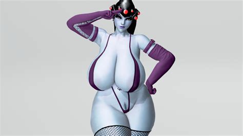 Overwatch Sex Art Breasts Bigger Than Head Love Handles Tattoo Breasts Armwear Wide Hips