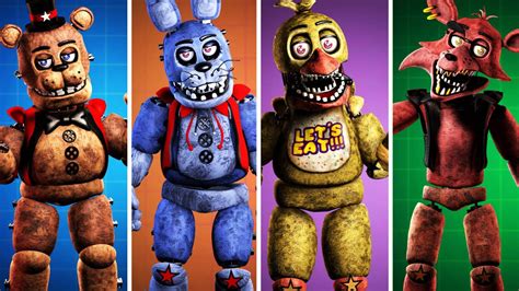 Fnaf Movie Ar Classic Star Animatronics Jumpscare And Workshop Animations