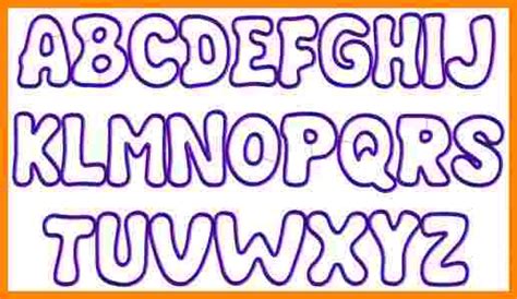 Bubble Letter Font - ClipArt Best