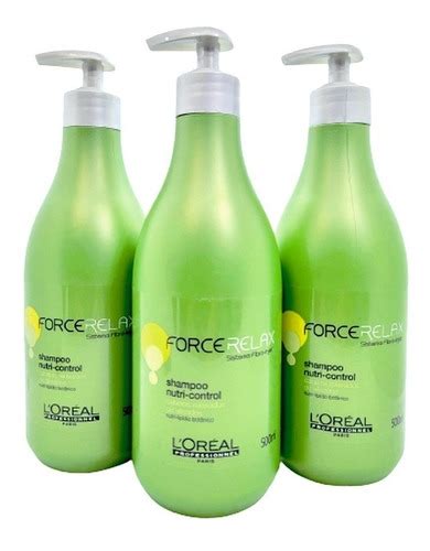 Lor Al Force Relax Shampoo Nutri Control Ml Unid Outlet Frete Gr Tis