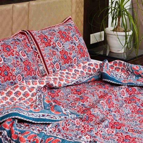 Quilted Bed Cover ( 11 ) - Jaipur Hastkar