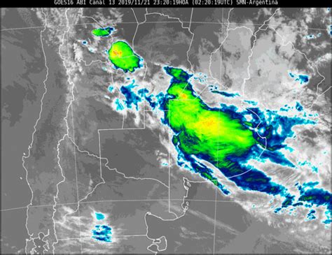 El Servicio Meteorológico Nacional lanzará un nuevo Sistema de Alerta