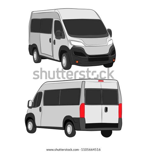 City Bus Vector Drawing Illustration Stock Vector (Royalty Free ...