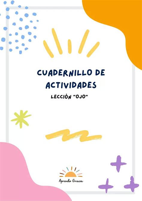 Cuadernillo De Actividades Lecci N Ojo Profe Social