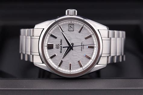 Grand Seiko Spring Drive Days Evolution Mm White Birch Dial