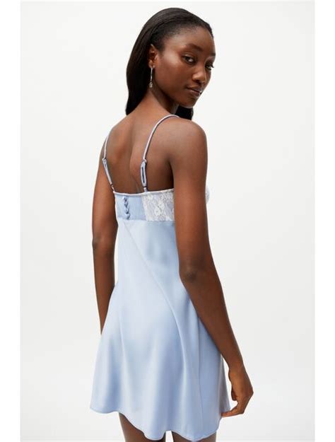 Buy Urban Outfitters Uo Perrie Lace Inset Slip Dress Online Topofstyle