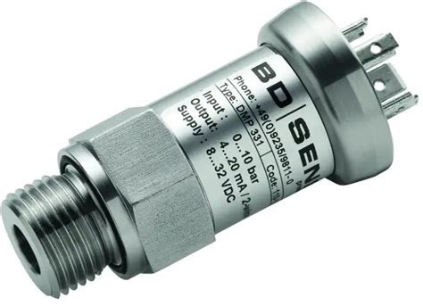 Bd Sensors Dmp 331 Industrial Pressure Transmitter User Manual