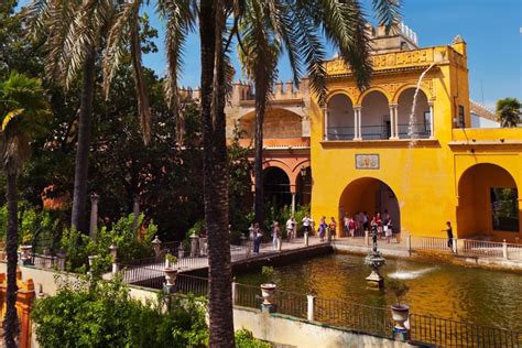 Le palais de l Alcazar à Séville Andalousie Espagne