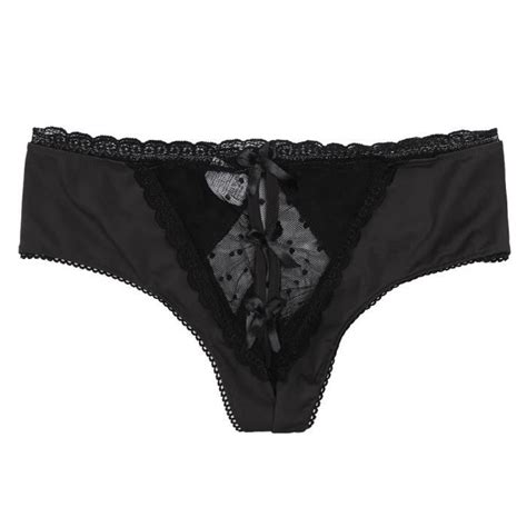 CULOTTE SLIPFemmes Sexy Lingerie G string Slip Sous vêtements Culottes T string Strings Knick