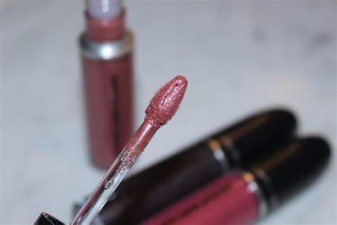 Mac Retro Matte Liquid Lipcolour Metallic Review And Swatches