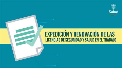 Trámite De Licencia Para Prestacion De Servicios En Seguridad Y Salud