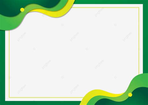 Simple Elegant Green Certificate Border Design Vector Certificate