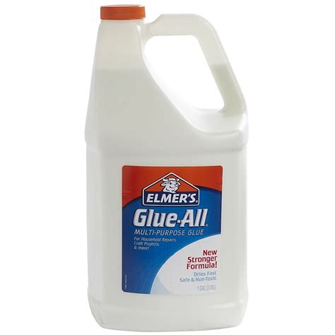Elmer's Glue-All Washable Liquid Craft Glue, 1 Gallon, White (E1326) image 1