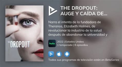 Ver The Dropout Auge Y Ca Da De Elizabeth Holmes En Streaming