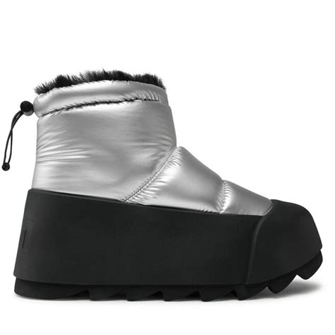 Botine United Nude Polar Bootie Ii Silver Epantofi Ro