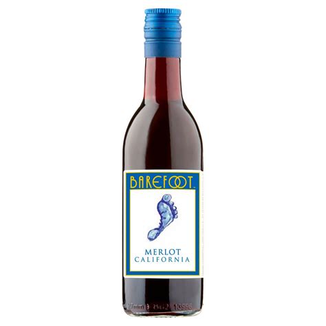 Barefoot Merlot Red Wine 187ml Bb Foodservice