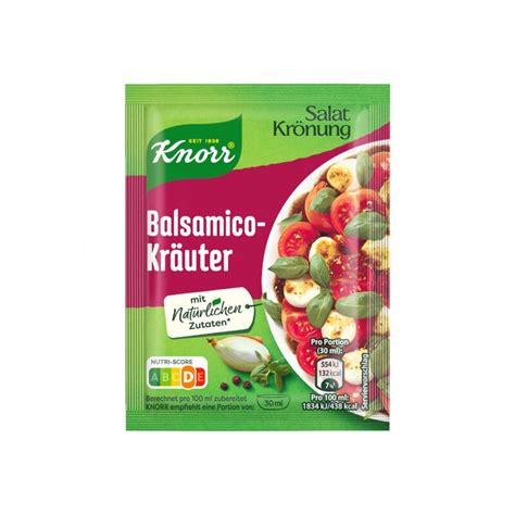 Knorr Salatkrönung Balsamico Kräuter 55 g Lebensmittel Versand eu