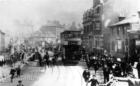 Lee High Road Showing The Police Station - Lewisham Borough ...