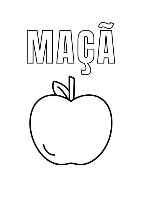 40 Desenhos de Frutas para Colorir (Educativos e Prontos para Imprimir)