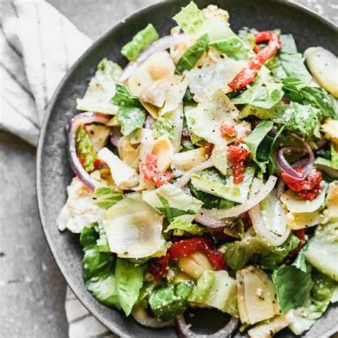 Fresh Artichoke Salad Recipe Jeanelle Chin