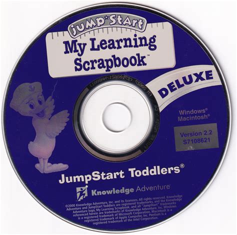 Knowledge Adventure JumpStart My Learning Scrapbook Deluxe v2.2 (WinMac ...